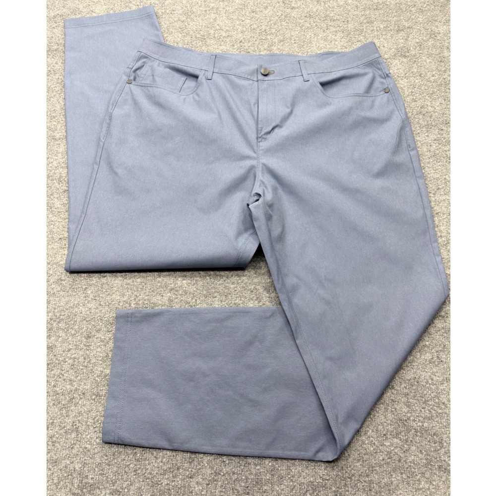 Public‎ Rec Mens 40x34 Slate Blue All Day Every Day Technical Tapered Pants Top